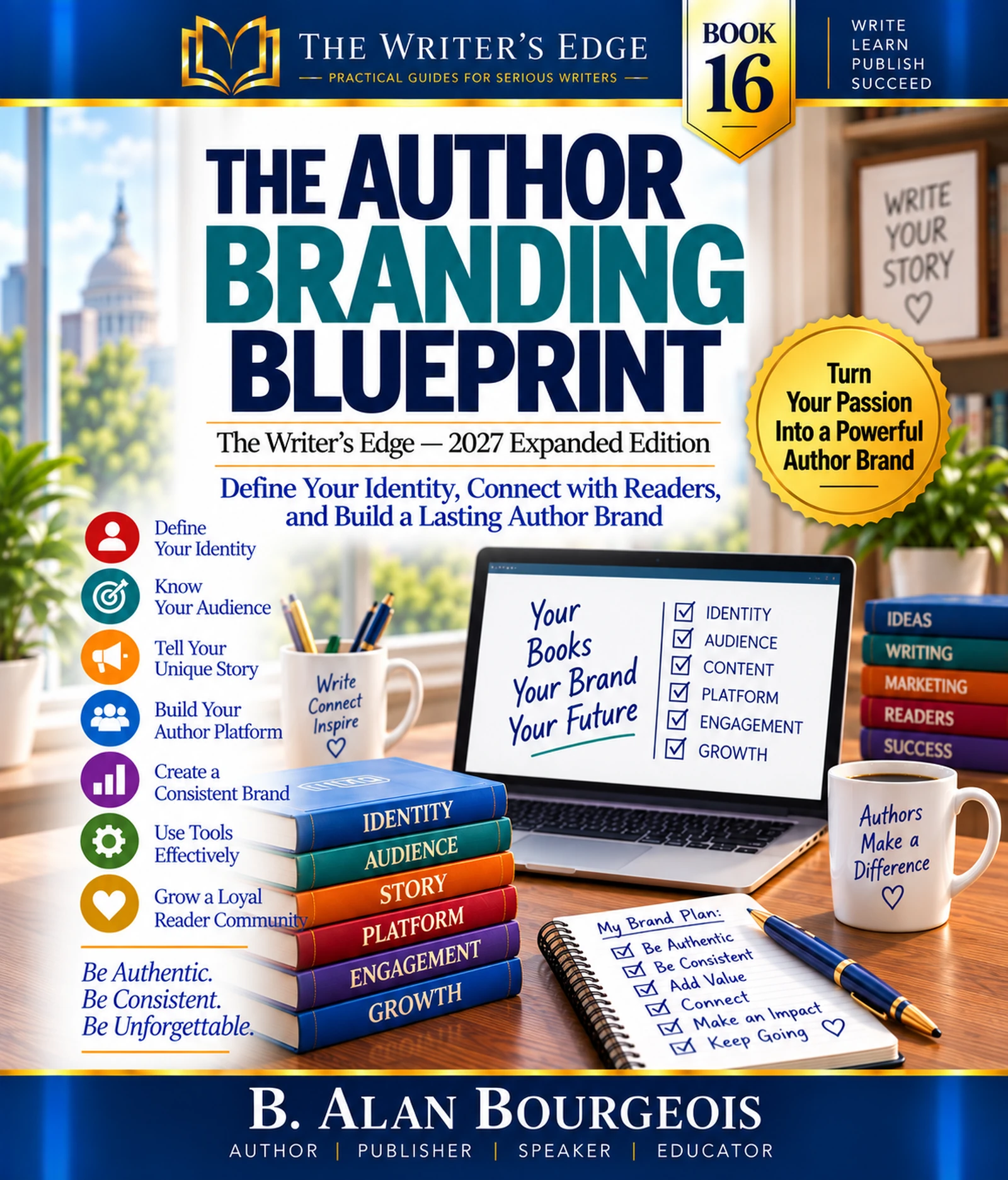 The Author Branding Blueprint cover