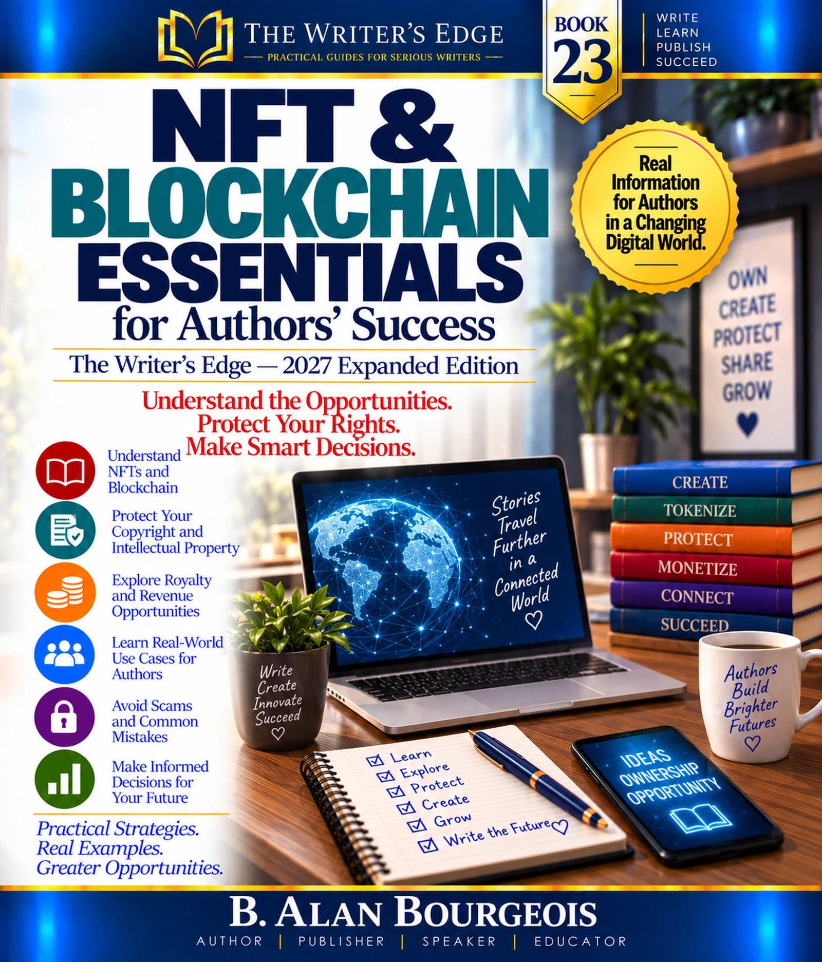 NFT & Blockchain Essentials for Authors' Success cover